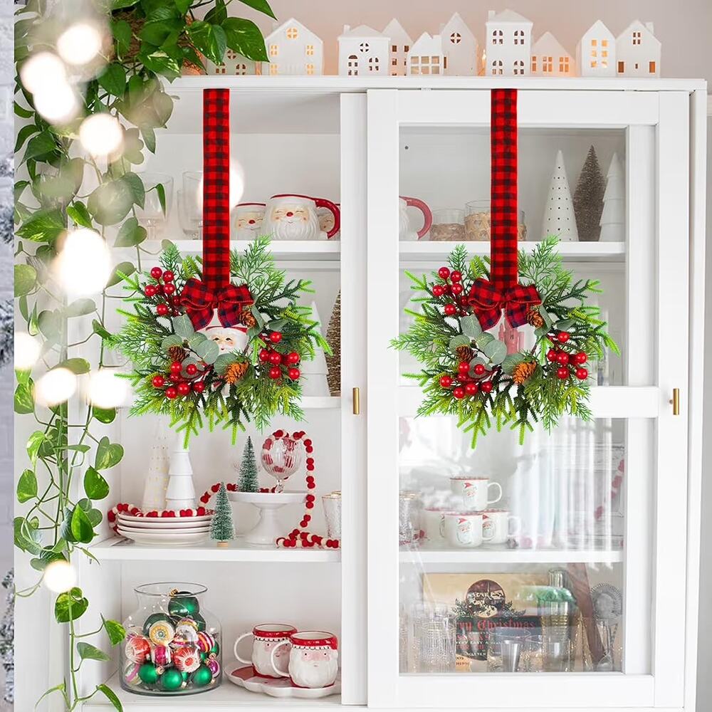 Set of 2 Small Wreath Mini Wreaths